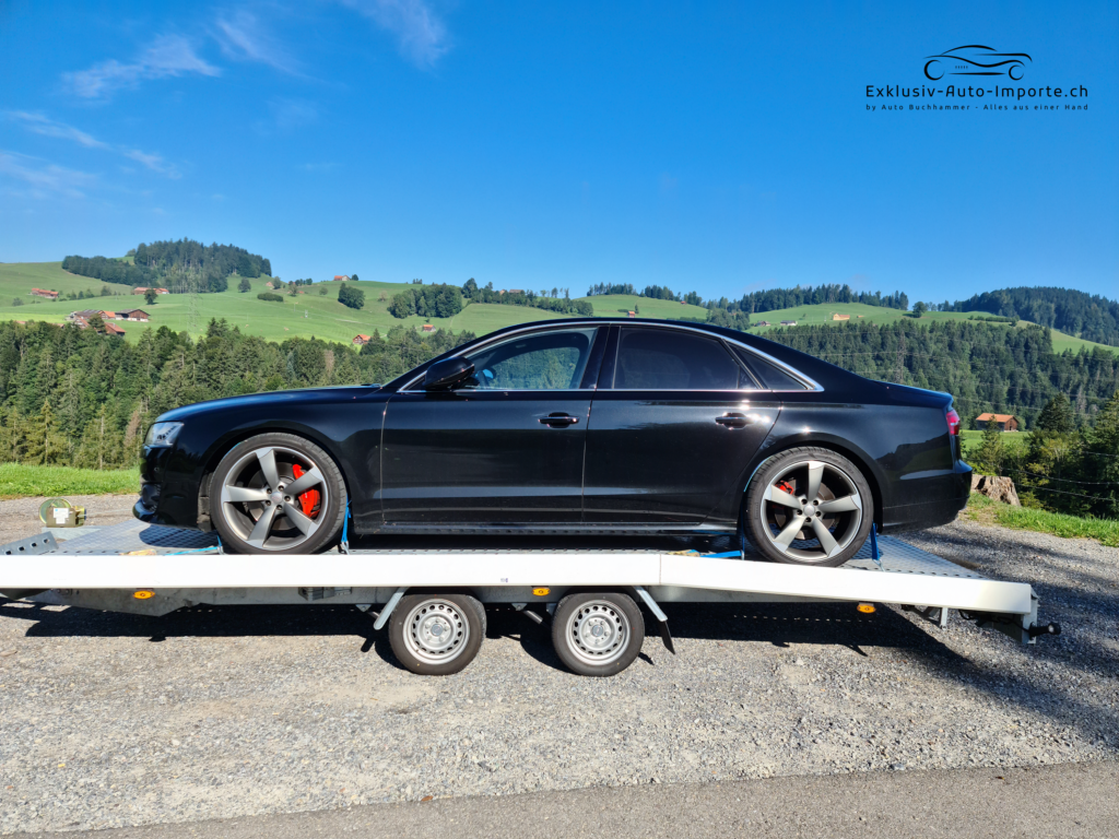 Autotransport | Auto Import Schweiz | Audi A8 4.2 TDI