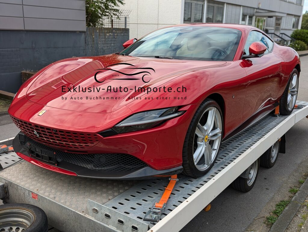 Ferrari Roma Rosso Fiorano | Ferrari Import | Ferrari Autotransport