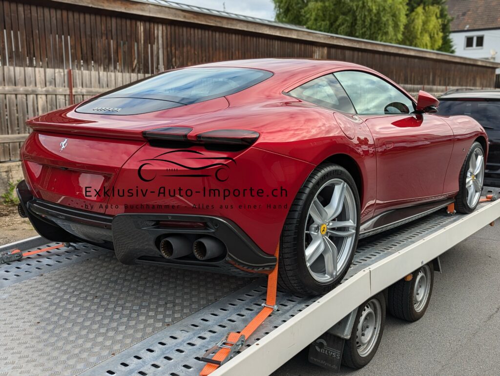 Ferrari Roma Rosso Fiorano | Ferrari Import | Ferrari Autotransport